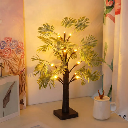 Floroux Lampes LED en forme de feuille de palmier