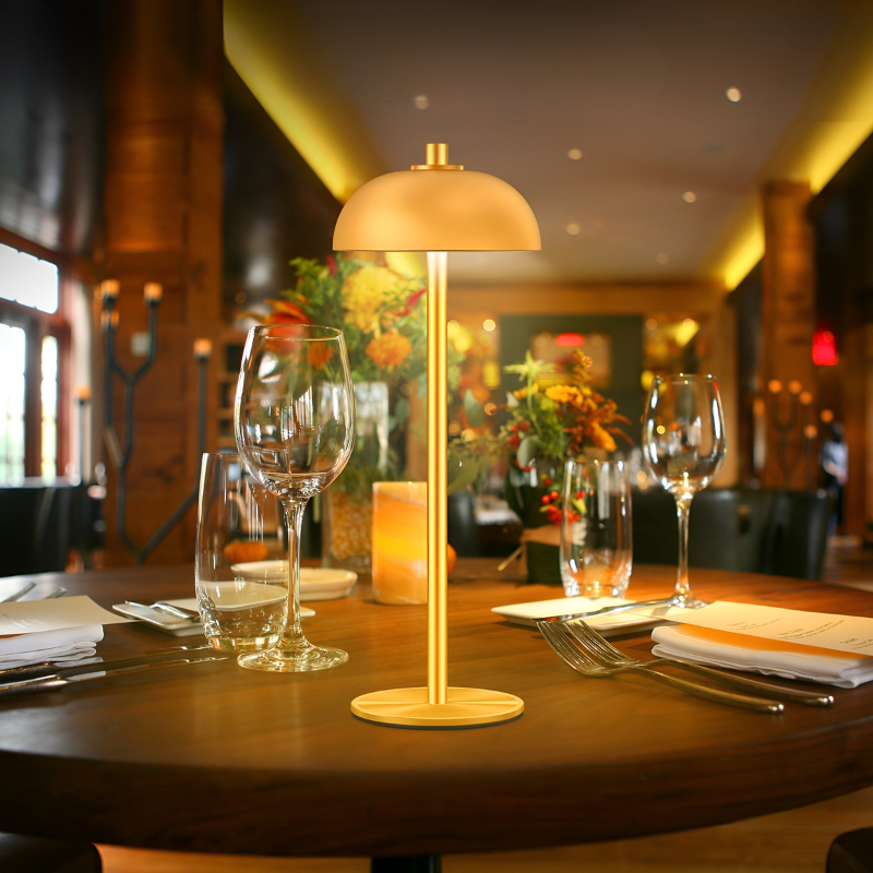 DazzleGlow | Lampe de table LED à contrôle tactile sans fil