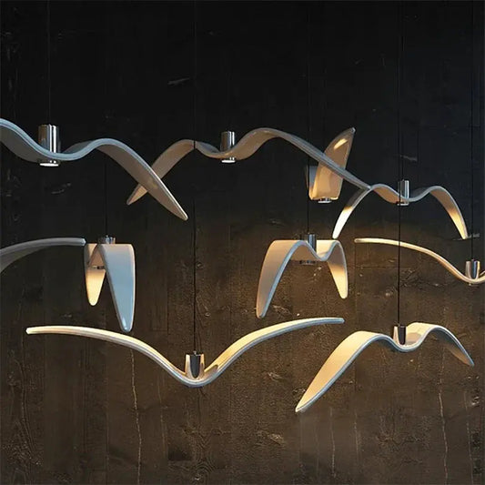 ÉclatAiles - Lampe Design en Forme d'Oiseau