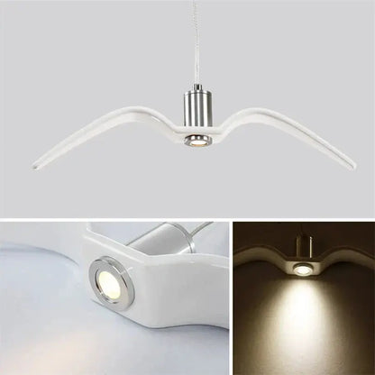 ÉclatAiles - Lampe Design en Forme d'Oiseau