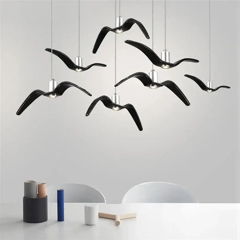ÉclatAiles - Lampe Design en Forme d'Oiseau
