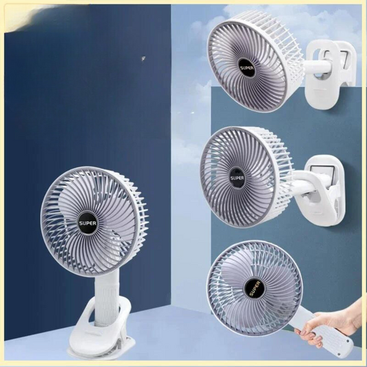 BreezeWave 4-en-1 Ventilateur - Refroidissement Puissant pour Chaque Situation