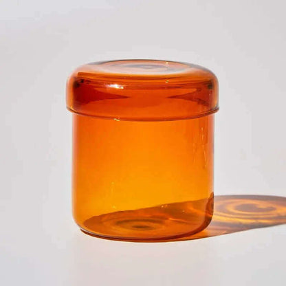 Bocal en verre mini de bureau