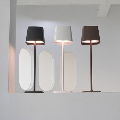 Lampe LED carrée en aluminium