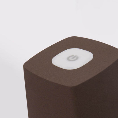 Lampe LED carrée en aluminium