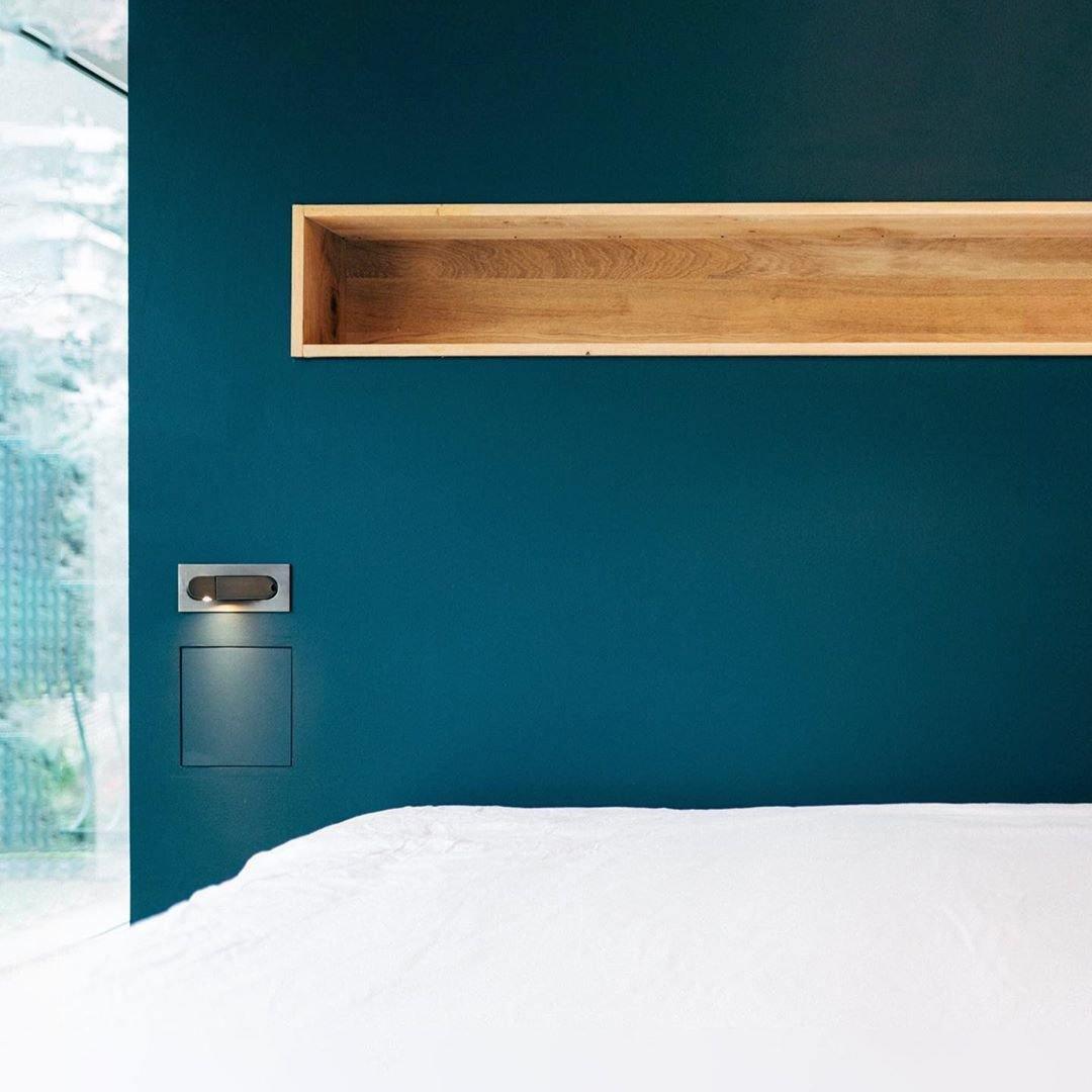 Lampe de lecture de chevet LED Floroux