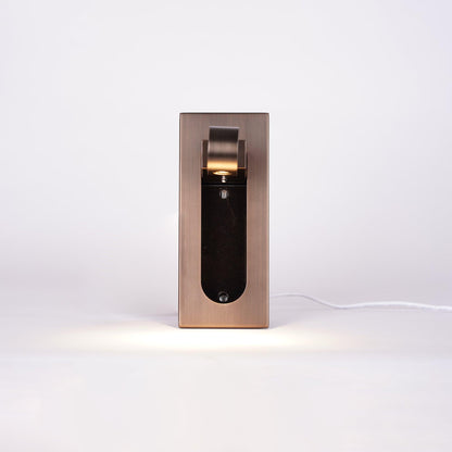 Floroux - Lampe de nuit LED élégante avec tête de lecture flexible