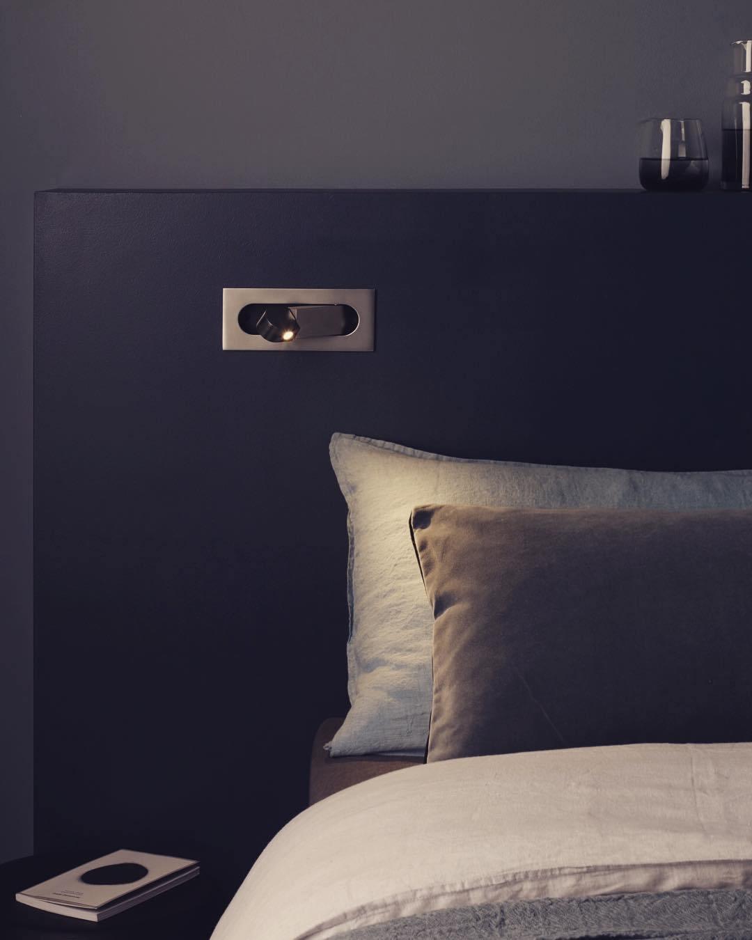 Lampe de lecture de chevet LED Floroux