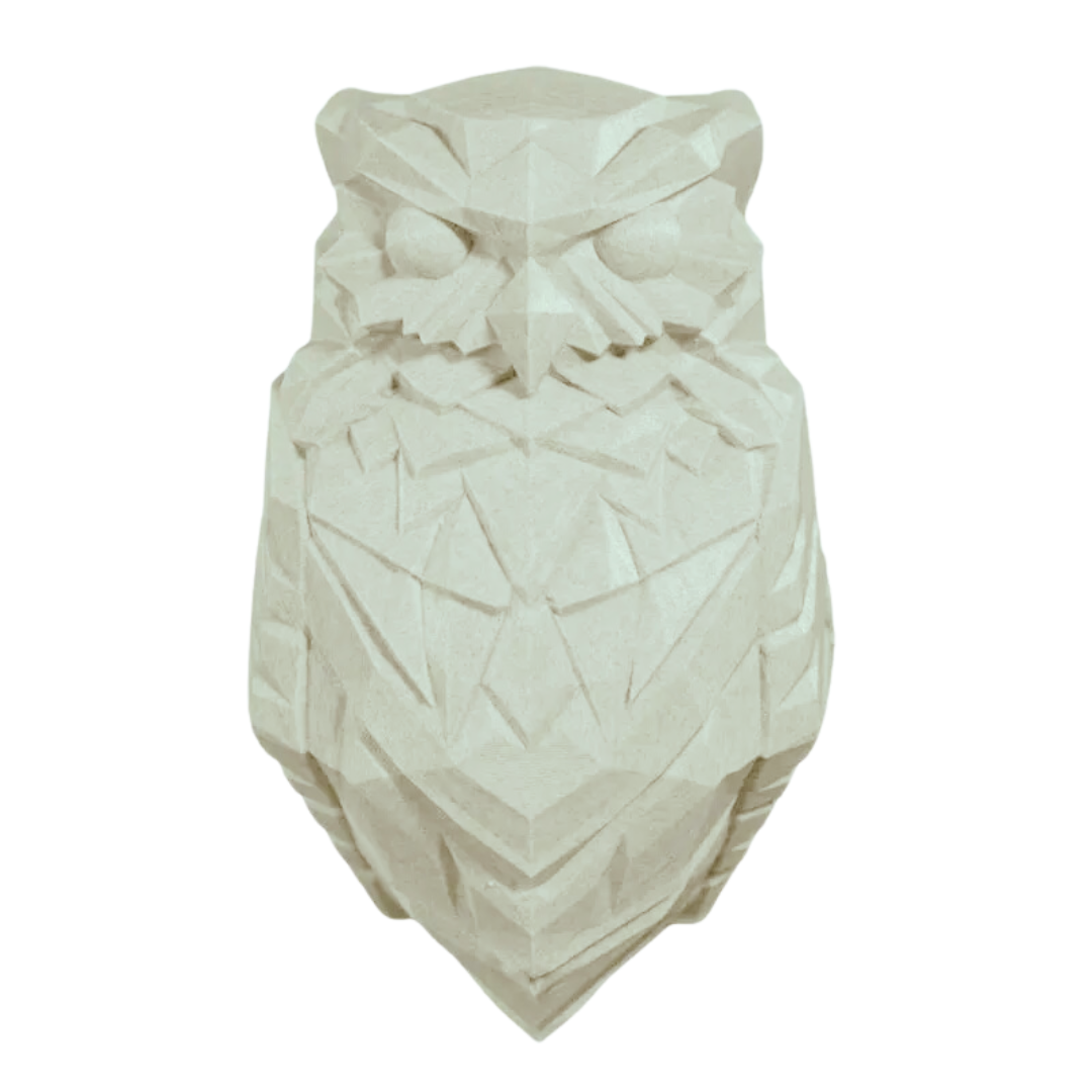 Floroux Lumière d'ambiance LED animalière majestueuse | Figurine d'aigle et de hibou | Lumière décorative pour la maison