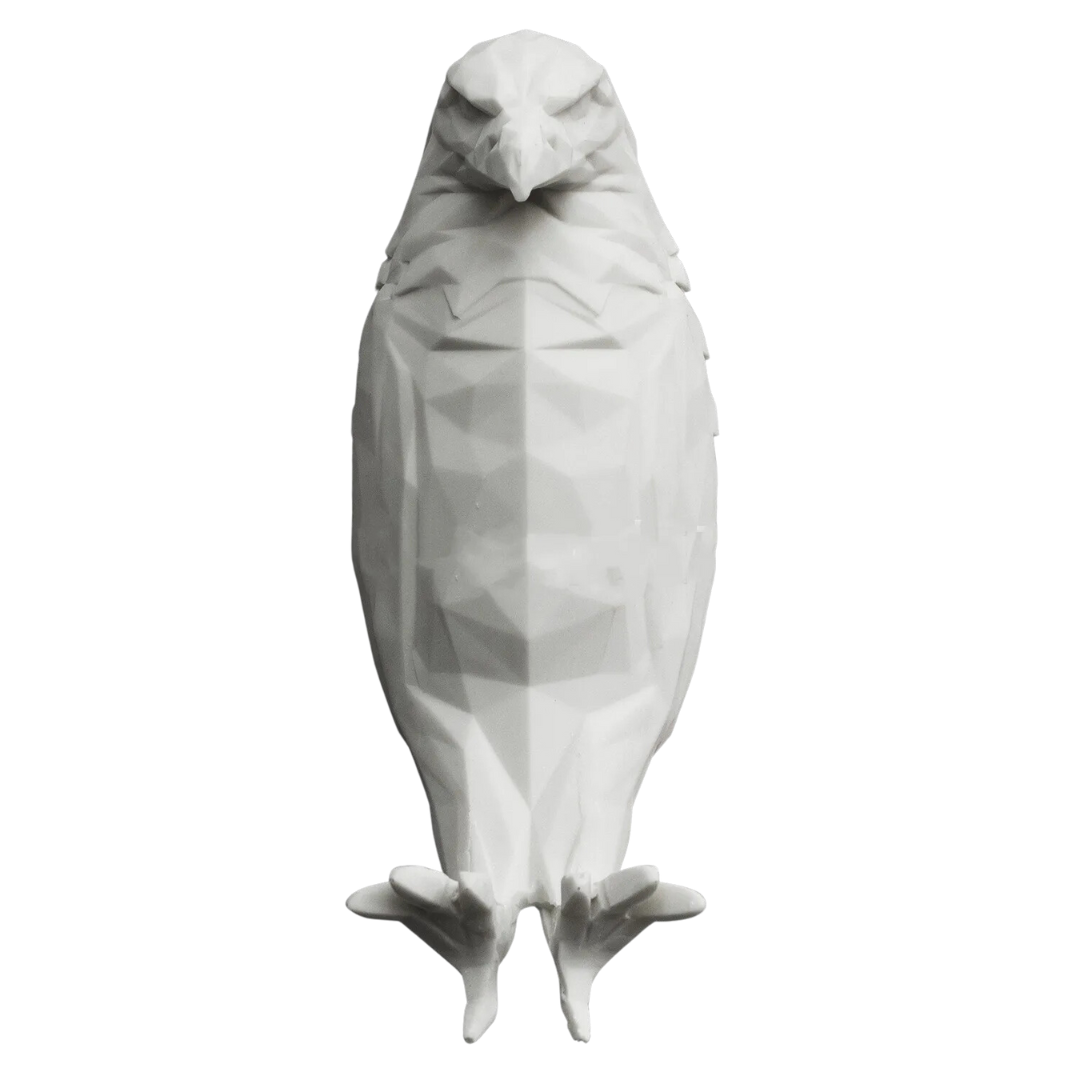 Floroux Lumière d'ambiance LED animalière majestueuse | Figurine d'aigle et de hibou | Lumière décorative pour la maison