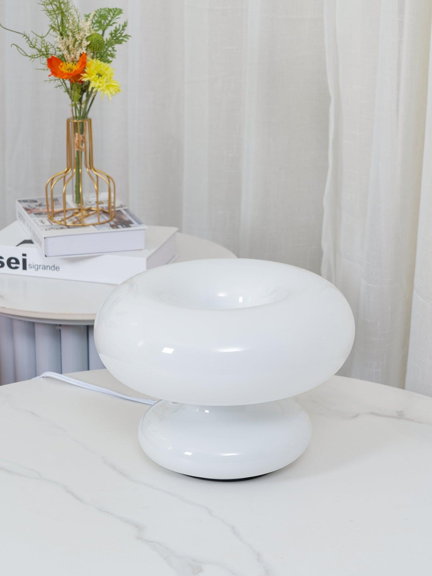 Floroux – Lampe de table moderne Soft Glow pour une atmosphère chaleureuse
