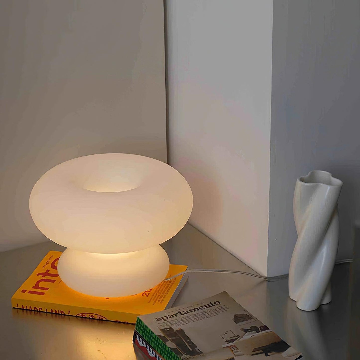 Floroux – Lampe de table moderne Soft Glow pour une atmosphère chaleureuse
