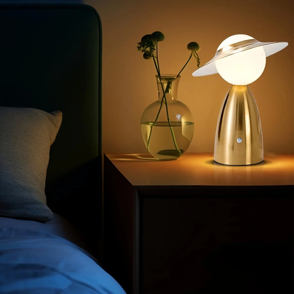 Floroux - Lampe de table LED rechargeable Slim pour une ambiance moderne