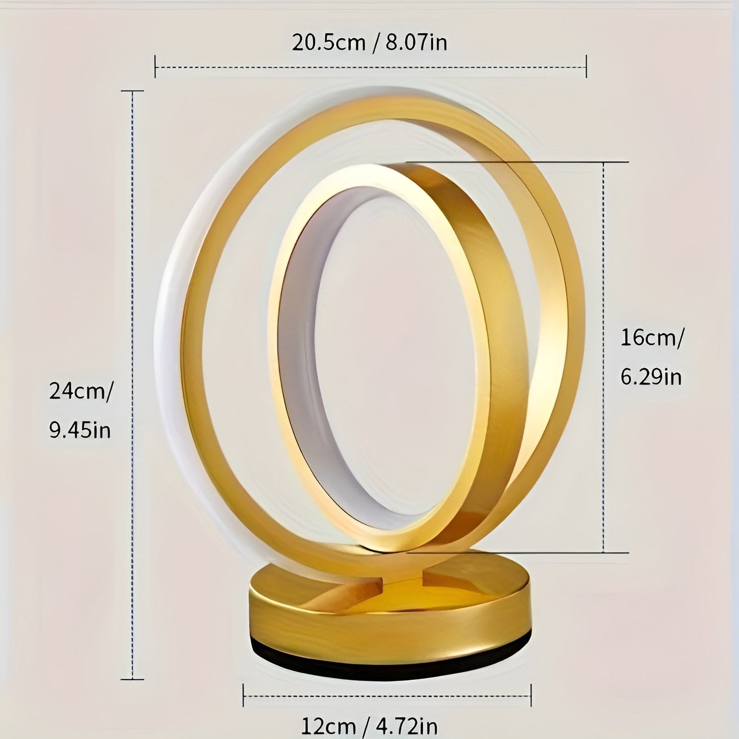 Lampe de table moderne dimmable - Design en métal élégant avec USB