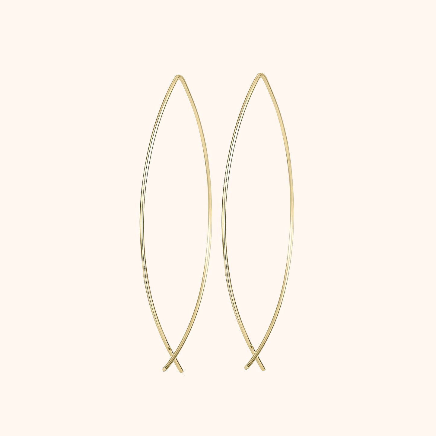 Boucles d'oreilles chic minimalistes - Lina