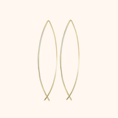 Boucles d'oreilles chic minimalistes - Lina