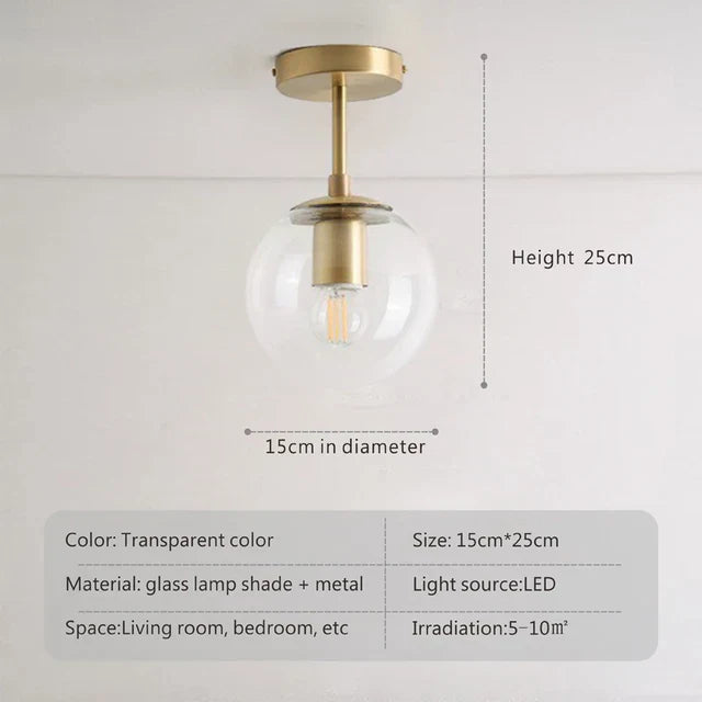 Floroux - Éclairage en verre