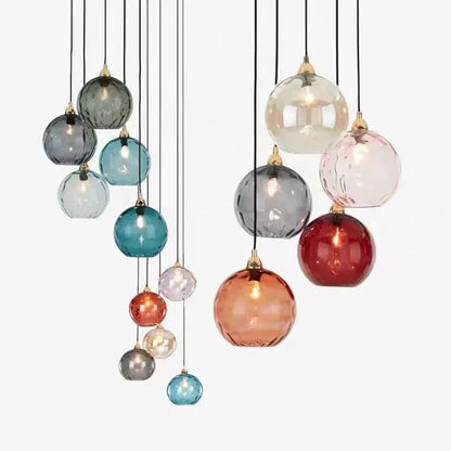 ClariBulle - Suspension en Verre Design Moderne