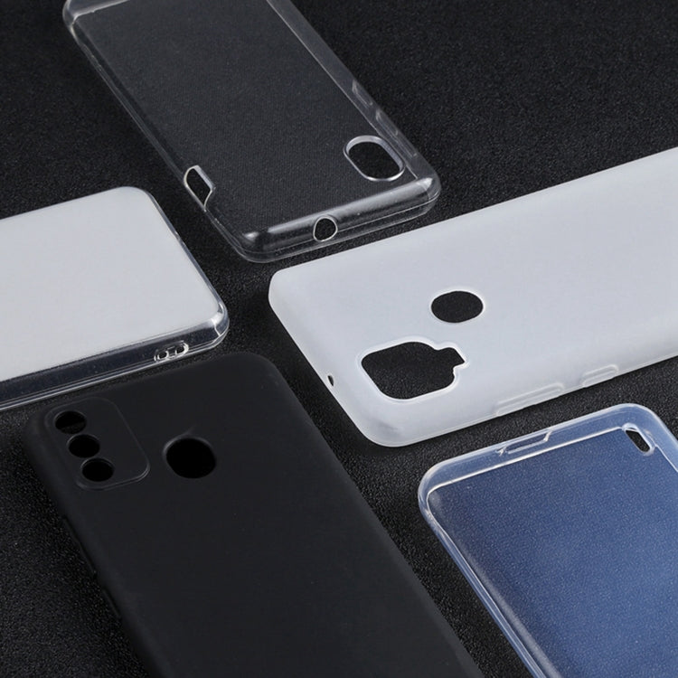 Pour Google Pixel 4a 4G Coque de téléphone TPU (Noir)