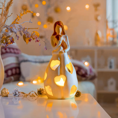 Floroux – Lampe de table romantique pour une atmosphère d'amour éternelle