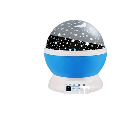 Floroux - Lampe de nuit projecteur d'étoiles tournoyant
