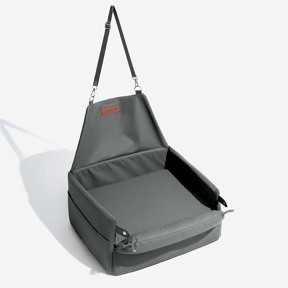 Élévé Faux Cuir Deluxe Siège Auto Chien Booster Lit - Urban Voyager