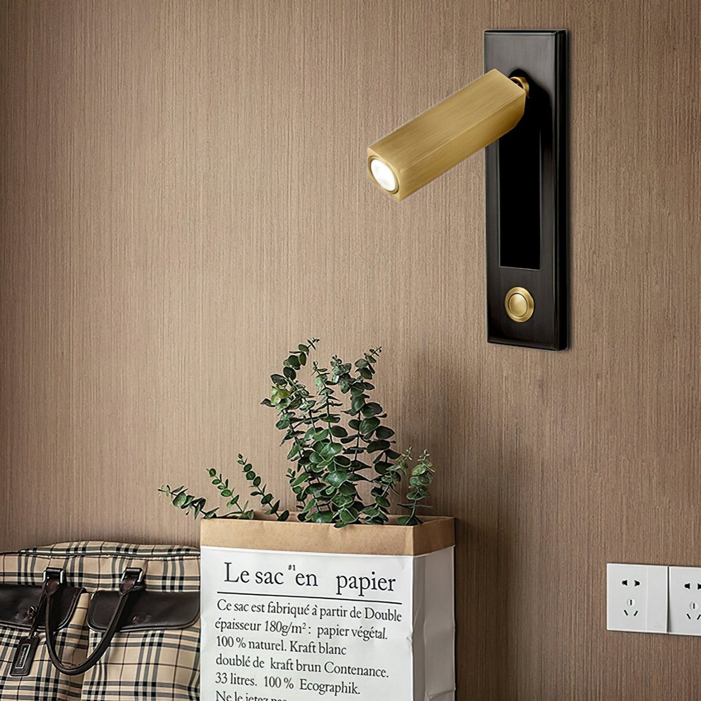 Embedded – Lampe murale intégrée pour la nuit