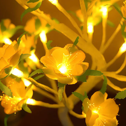 Lampe de table au design d'arbre enchanteur