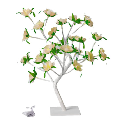 Lampe de table au design d'arbre enchanteur