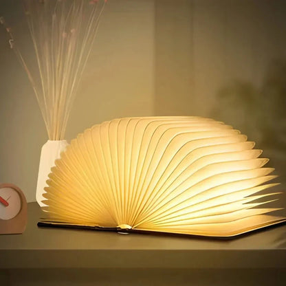 Floroux lampe livre LED | Pliable | Lumière d'ambiance | Éclairage sans fil | Décor pour la maison