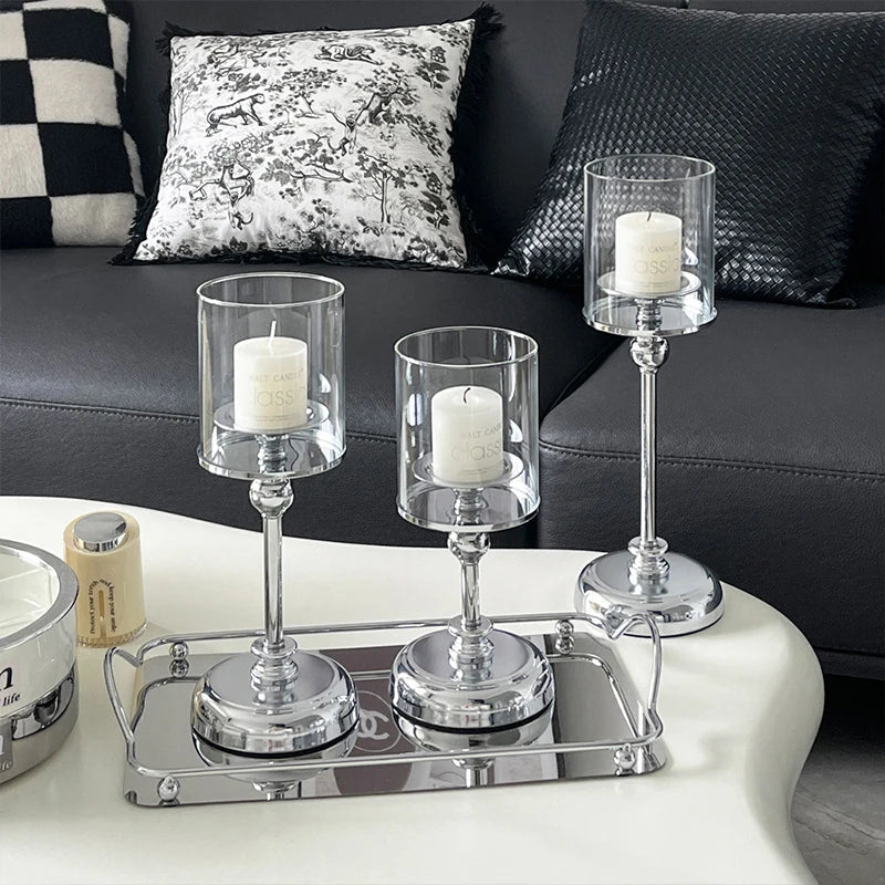 Floroux - Bougeoirs luxueux