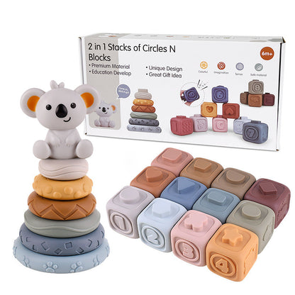 CubbyStack - Jouet Éducatif pour Bébés et Tout-Petits