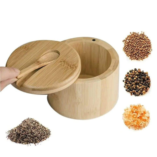 Boîte d'épices au sucre de bambou