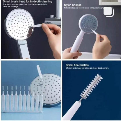 Petites brosses de nettoyage de douche 10pcs/nettoyeur de fissures
