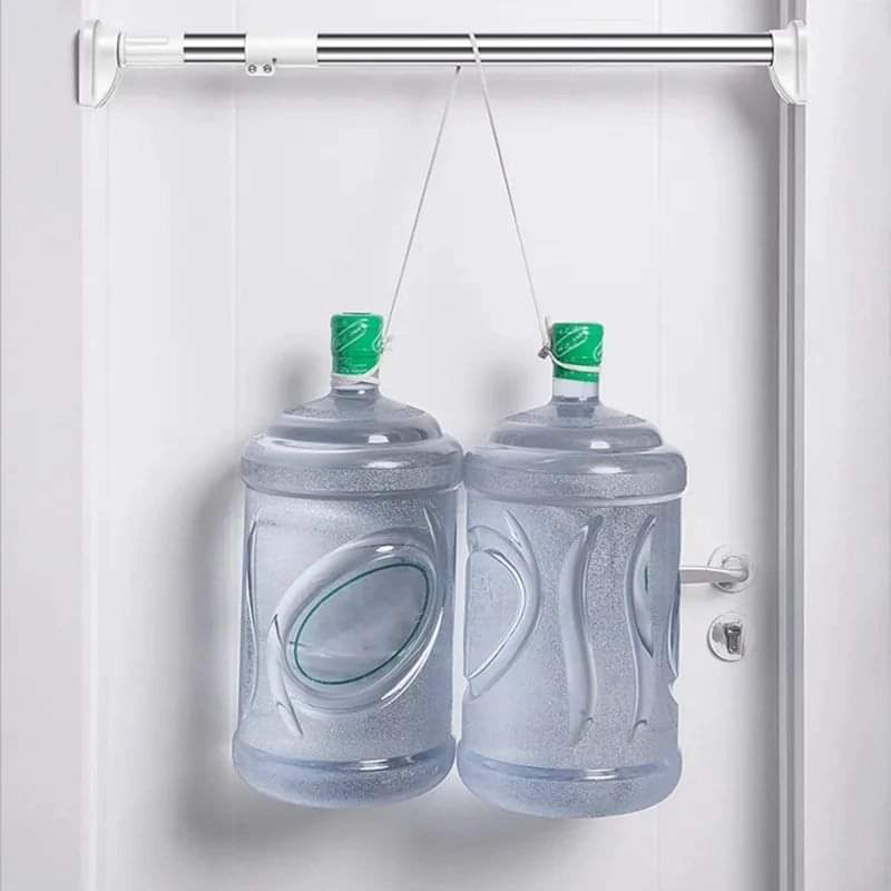 Barre de rideau de douche télescopique