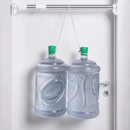 Barre de rideau de douche télescopique