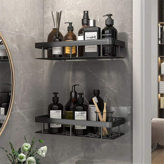 Étagères de salle de bain / Organisateur de douche Candy Salle de bain Noir