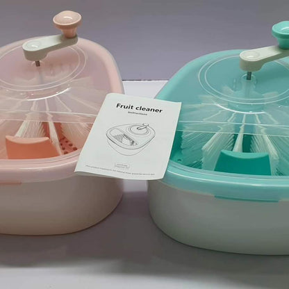 Brosse nettoyante pour fruits, seau et kit de drainage