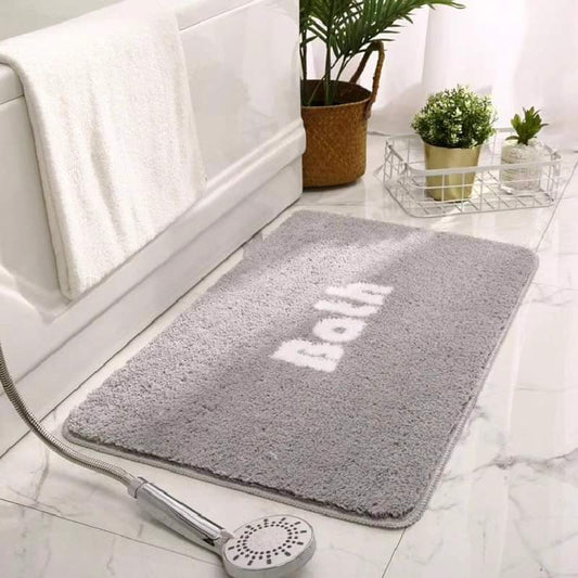 Tapis absorbant antidérapant duveteux