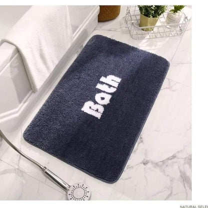 Tapis absorbant antidérapant duveteux