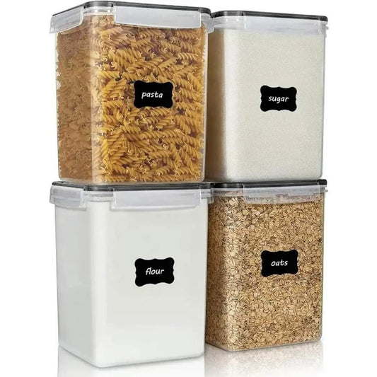 4pcs Conteneurs de stockage alimentaire hermétiques