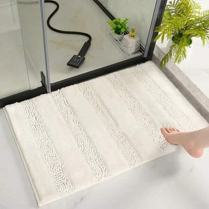 Tapis de bain en chenille