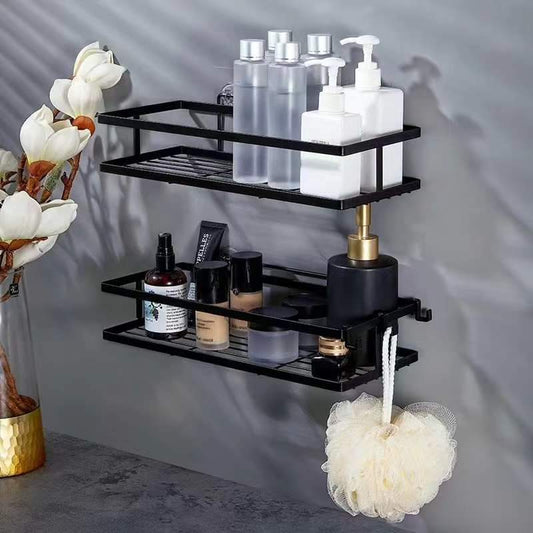 2 Pcs Caddy de douche rectangulaire de salle de bain