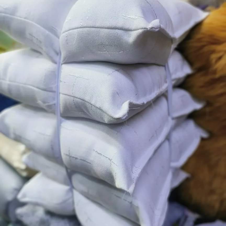 Coussins en fibres de 5 pièces