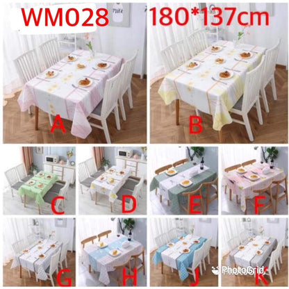 Nappe de table à dinning imperméable
