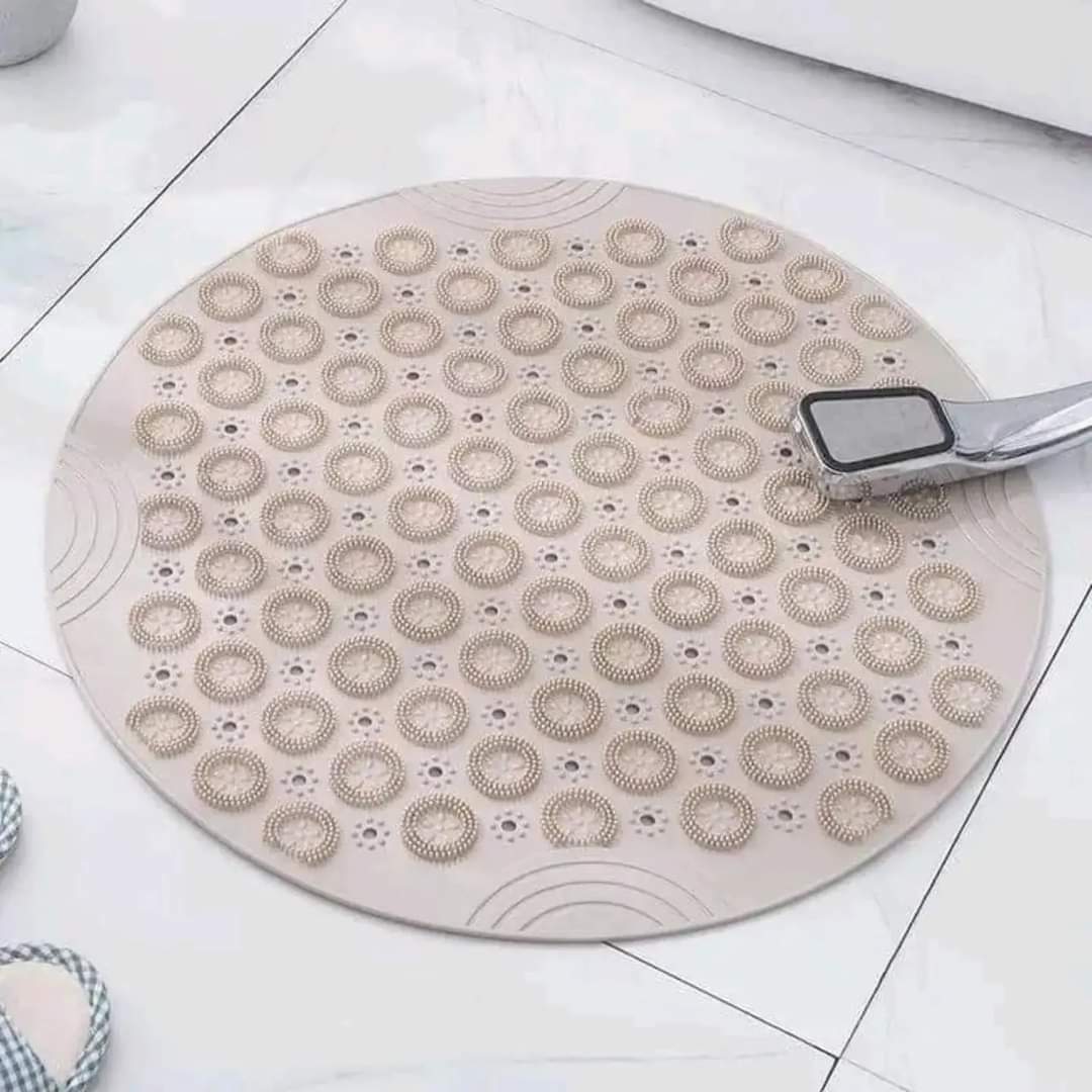 Tapis de bain ronds antidérapants
