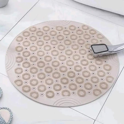 Tapis de bain ronds antidérapants