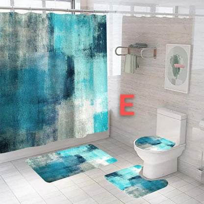 4 Pcs Ensemble de salle de bain