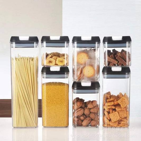 Set de 7 conteneurs alimentaires en acrylique