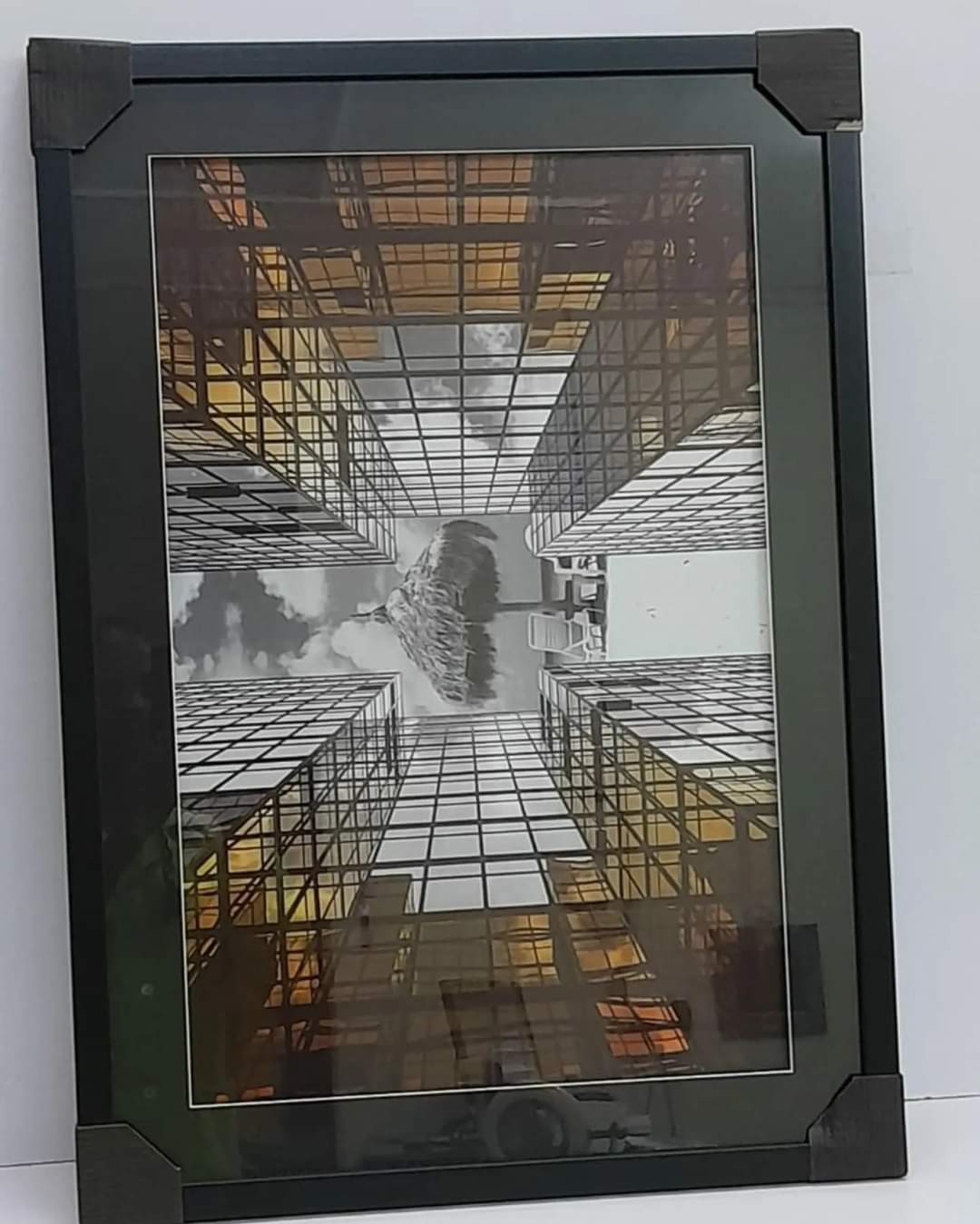 Cadre mural rectangulaire décoratif